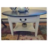 Beautiful oval table, approximately 35 inches