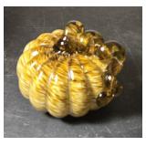Beautiful glass pumpkin