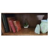 Contents of bottom shelf