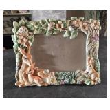 Beautiful deer picture frame by Fitz and Floyd