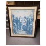 Print of man and woman, 32x42