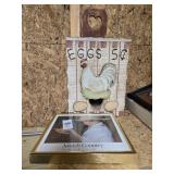 Wooden box and an Amish picture