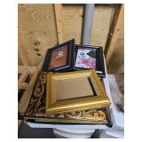 Lot of picture frames