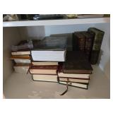 Book collection on shelf