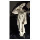 Figure of elegant .lady unsigned 24 inches tall