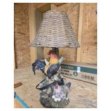 Beautiful chicken lamp