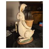 Rabbit figurine 15 inches tall