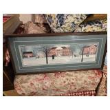 Radford university print 32 X 14 inches