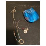 Bracelet and necklace