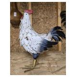White rooster