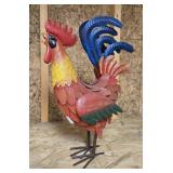Beautiful tin rooster