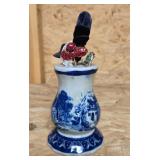 Hat pin holder by iron stone with Hatpins