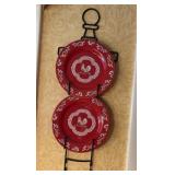 Rooster plate wall decor