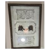 Gilded Garland Drawer pull picture, 25x17