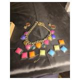 Multicolored necklace