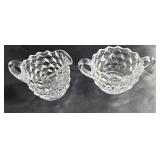Fostoria sugar & creamer