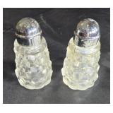 Fostoria salt & pepper shakers