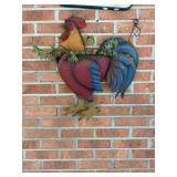 Wall rooster planter, approximately 22 inches