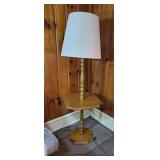 Freestanding table lamp approx 4 feet tall