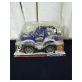 Power raving cross country truck