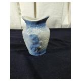 Rose patterned salt glaze pottery toothbrush