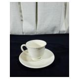 Homer Laughlin eggshell Georgian cup & saucer set