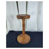 Handmade necklace holder approx 15 inches tall