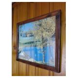 Nice nature print approx size is 22 x 18