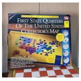 First State quarters collectors map NIB