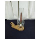 Country candleholder approx 12 inches tall
