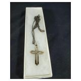 Stainless steel cross necklace