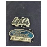 4 x 4 and Ford Trucks belt buckles