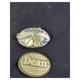Music city and Dean belt buckles