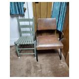 Pair of good front porch sitting chairs