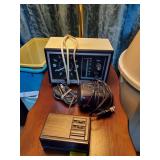 Group of 3 clock radios