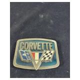Corvette belt buckle