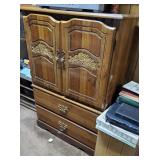 2 drawer 2 door chest approx size is 48 inches