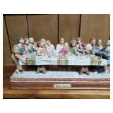 The last supper figurine approx 14 inches wide x