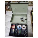 Cash box & contents