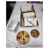 Woodwork compass and string