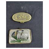Remington & Case xx belt buckles