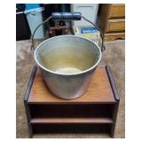 Old fashioned water bucket