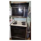 Frigidaire stove and oven unit with double oven