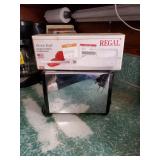 Electric knife and a toaster