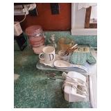 Hand Mixer, canisters and misc