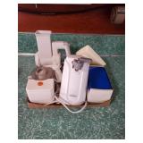 Can opener, salad shooter, chopper & misc