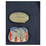 Parker knives & USA belt buckles