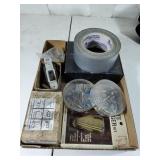 Duct tape and misc hardware