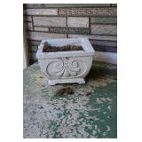 Single flower pot approx 12 inches square