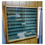 Display case Approx 36 x 36 inches and 3 inches